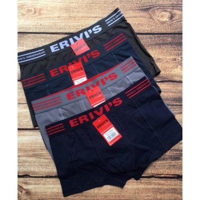 Quần Lót Đùi Nam Boxer Cotton Lưng To Erivi’s 045 – Êm Ái, Thoáng Khí, Chuẩn Men