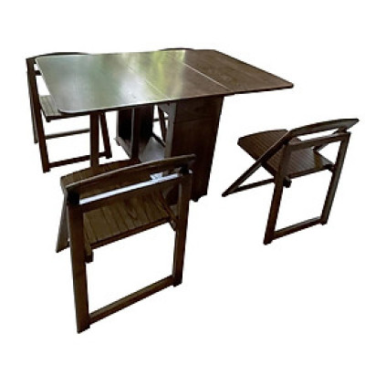 Bộ Bàn Ăn Xếp Gọn Cao Cấp Bình Long-001