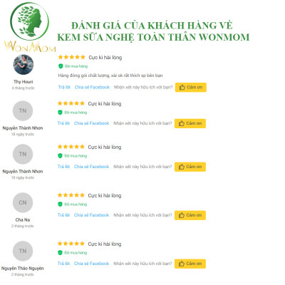 Bộ dưỡng trắng hồng body tự nhiên, thảo mộc xông khử mùi vùng kín Wonmom (1 kem sữa nghệ + 1 hộp thảo mộc xông vùng kín)