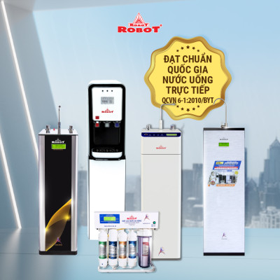 Máy Lọc Nước ROBOT Spring Pro 410G-UR Chức Năng Lọc Tích Hợp R.O + UF - Hàng Chính Hãng