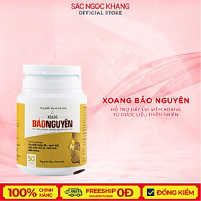 Viên uống XOANG Bảo Nguyên hộp 50v hỗ trợ thông mũi, dị ứng