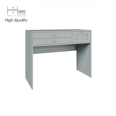 [Happy Home Furniture] ROTAN, Bàn trang điểm 3 ngăn kéo, 100cm x 45cm x 78cm ( DxRxC), BAN_072