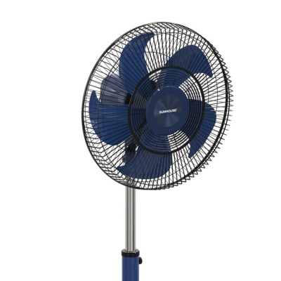 Quạt đứng Sunhouse 5 cánh 110W SHD-7382, động cơ đồng nguyên chất, vận hành êm ái, không tiếng ồn, Hàng chính hãng