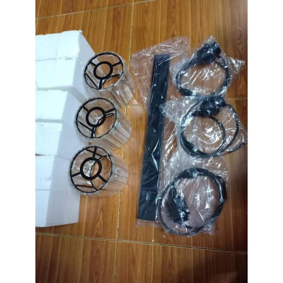 Đèn thả  pha lê hiện đại - kèm bóng LED và đế ốp trần