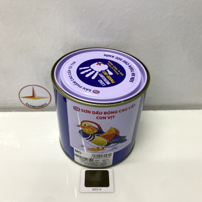 Sơn dầu cao cấp TOA Con Vịt màu nâu MD 514 _ 800 ml