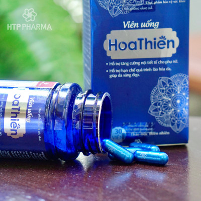 Viên Uống Hoa Thiên Hộp 30 Viên Giúp Đẹp Da Cân Bằng Nội Tiết Tố Cải Thiện Sinh Lý Nữ