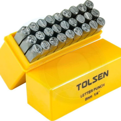 BỘ ĐÓNG 27 CHỮ LỚN 6mm TOLSEN 25104 - HÀNG CHÍNH HÃNG