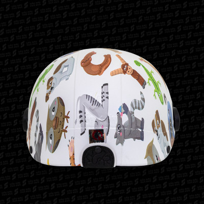 Mũ bảo hiểm hoa văn kính trẻ em chính hãng NÓN SƠN AKE-TR094