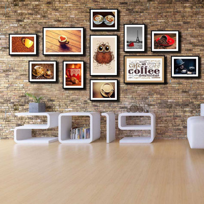 Bộ 11 tranh canvas treo tường Decor Tranh treo quán cafe - DC175