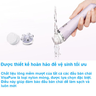Máy rửa mặt và massage mặt Philips VisaPure Advanced SC5340 Thương Hiệu Hà Lan Cao Cấp - HÀNG NHẬP KHẨU