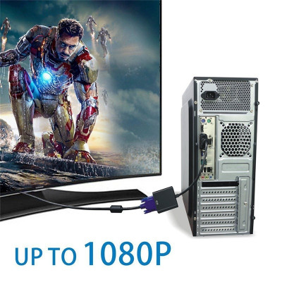 SOAIY Cáp Chuyển Đổi DVI 24+1 Sang VGA Full HD 1080P - Hàng Nhập Khẩu