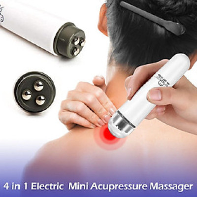 (Xả Kho) Máy Massages Mắt Mini Cầm Tay 4 đầu (11x3cm) B25