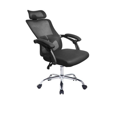 Ghế xoay nhân viên bọc lưới có tựa đầu SMLIFE Andrea