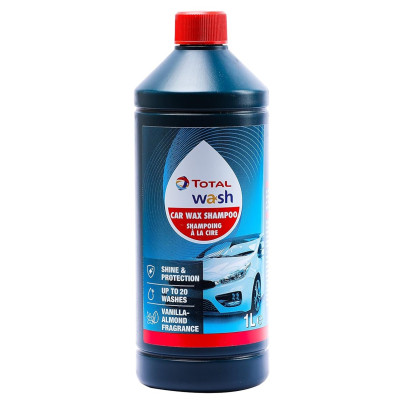 Xà bông rửa xe đậm đặc có chứa sáp phủ bóng sơn xe 2in1 Total Energies TE-CW1L - tỉ lệ pha 1:200, làm sạch bụi bẩn, bùn đất, dầu mỡ, dưỡng tăng độ bóng sơn