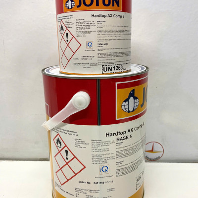 Sơn hai thành phần Jotun Hardtop AX Base 5 màu vàng RAL 1028 _ 5L/bộ