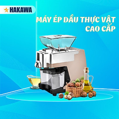Máy Ép Dầu Thực Vật HAKAWA - HK-ED43 - Hàng nhập khẩu - Bảo hành chính hãng 12 tháng