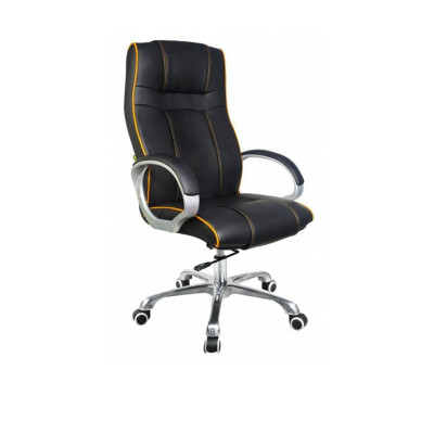 Ghế văn phòng chân xoay lưng cao bọc PU SMLIFE Harding