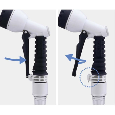 Bộ cuộn vòi tưới cây treo tường 15m Takagi R115CG