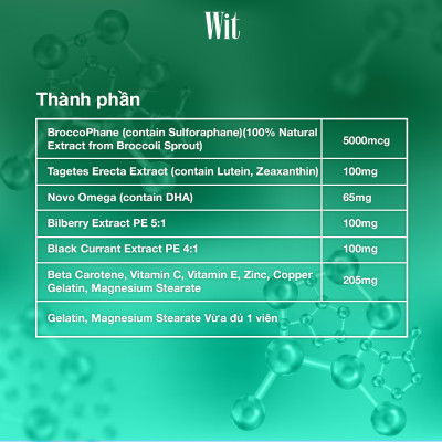 Viên uống WIT bổ mắt (30 viên)