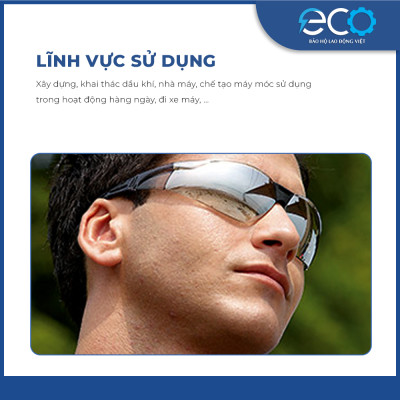 Kính bảo hộ Honeywell A800 chống bụi, tia UV chống va đập và bảo vệ mắt toàn diện