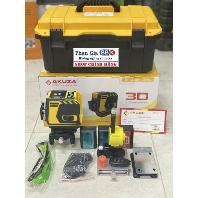 [chính hãƞg] Máy Cân Bằng Laze Xanh 12 Tia Siêu Sáng AKUZA - Máy cân mực chính hãƞg, Bảo Hành 1 Năm