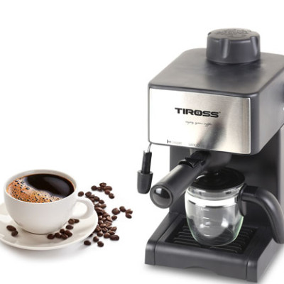 Máy Pha Cà Phê Espresso Tiross TS-621 (4 bar) - Hàng Chính Hãng