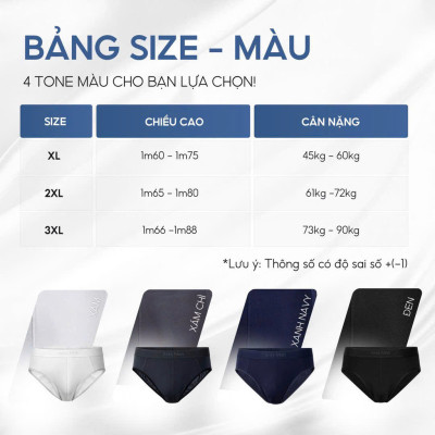 Quần lót nam, quần sịp nam cao cấp KELVIN 2.0 chất thun lạnh kháng khuẩn co giãn 4 chiều mềm mịn thoáng khí thấm hút mồ hôi - ARES SHOP