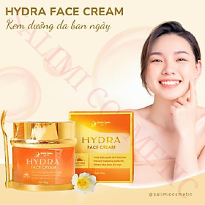 Kem Dưỡng Da Ban Ngày HYDRA FACE CREAM 50g, Chống Nắng, Bảo Vệ Da, Nâng Tone Trắng Hồng Tự Nhiên