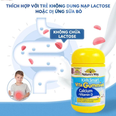 Kẹo Dẻo Bổ Sung Canxi Cho Bé Nature