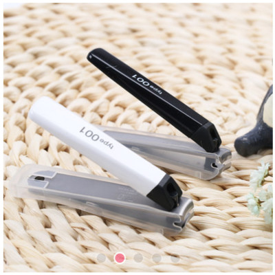 Bấm móng tay đầu thẳng KAI Nhật Bản màu đen KE0123