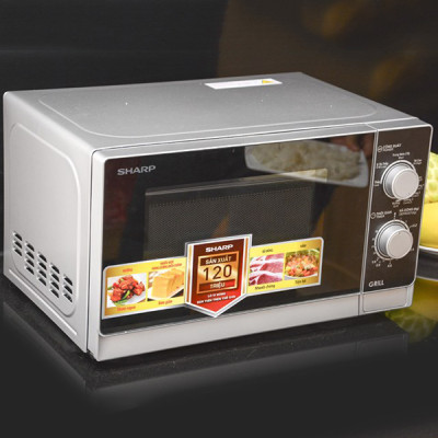 Lò Vi Sóng Có Nướng Sharp R-G222VN-S- 20 Lít - Hàng chính hãng
