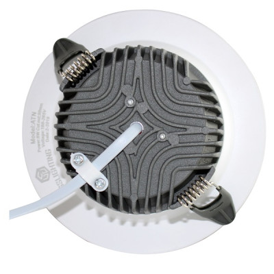 Đèn âm trần 12w vành trắng_Ánh sáng 4000K - GSATN/T-12/4000K)