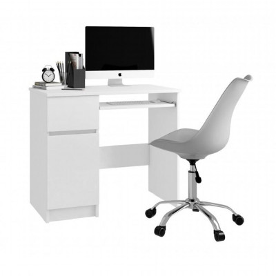 Bàn vi tính gỗ thiết kế tiện lợi SMLIFE Dalton