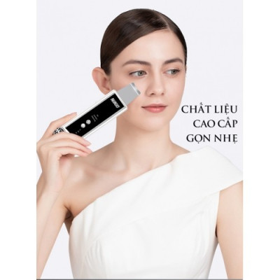 Máy Sủi Da Tẩy Tế Bào Chết Nikio NK-122 (2in1)- Massage Nâng Cơ Mặt Hỗ Trợ Tạo Hình Vline, Xóa Nhăn, Chống Lão Hóa, Săn Chắc Da, Làm Sạch Da Chuyên Nghiệp