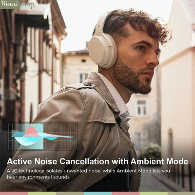 Edifier WH700NB - Tai Nghe Over-Ear Bluetooth V5.3, ANC, Wireless, Màng Loa 40mm , Kết Nối Thiết Bị Kép, Sử Dụng 68 Giờ - Hàng chính hãng