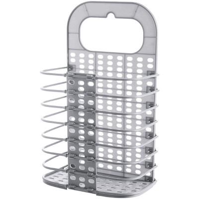 Giỏ Đựng Quần Áo Đồ Dùng Gấp Gọn Việt Nhật Treo Tường (Giao màu ngẫu nhiên)