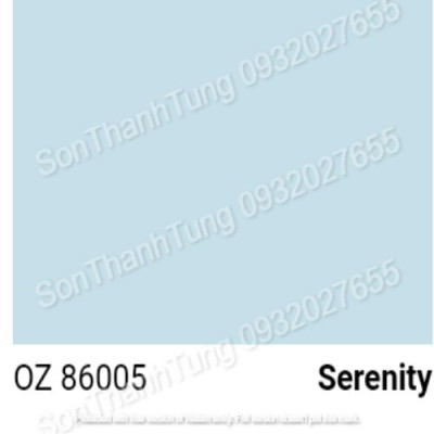 OEXPO ZOCO ANTI-FADE UV FOR EXTERIOR – SƠN NGOẠI THẤT CAO CẤP CHỐNG THẤM & BỀN MÀU VƯỢT TRỘI- OZ 86005