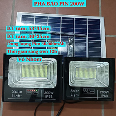 Đèn Led Năng lượng mặt trời CAO CẤP IP67 200W ,TẤM PIN RỜI SOLAR PANEL 45 x 35 CM , tuân thủ quy định bảo vệ môi trường RohS ( Hình ảnh do shop tự chụp)