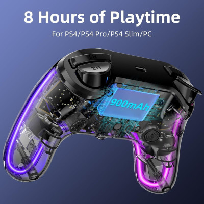 Gamepad Tay Game Không dây Bluetooth P69 RGB cho máy tính - điện thoại - máy tính bảng - hàng nhập khẩu