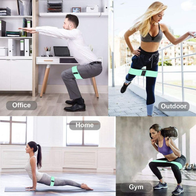 Bộ 3 dây kháng lực tập mông AOLIKES A-3604-3 Hip Resistance bands