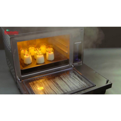 Lò nướng hấp 10 chức năng Baumatic BSQ26CBK - Thương hiệu của Anh "Hàng nhập khẩu"