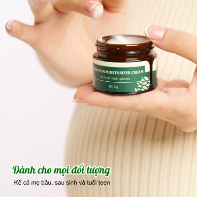 Bộ sạch mụn, trắng da mặt và body cơ bản Wonmom ( 1 Serum mụn + 1 Kem cấp ẩm + 1 Kem sữa nghệ toàn thân )