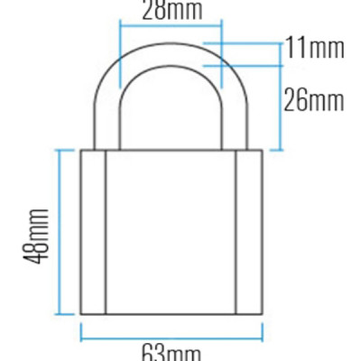 Khóa Granit 37 Series ABUS (55mm)