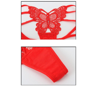 Quần Lót Lọt Khe Thêu Ren Hình Bướm Sexy Gợi Cảm ( WL44)