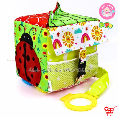 Đồ Chơi Vải - Bộ Hình Khối Luyện Kỹ Năng Cho Bé Từ 6 Tháng - Pipo Vietnam