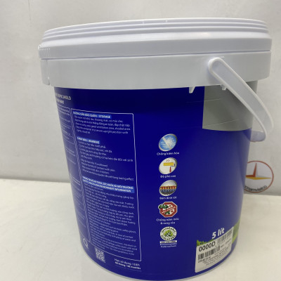 Sơn nước Toa 4 Seasons Tropic shield ngoại thất màu xanh 7506 _ 5L