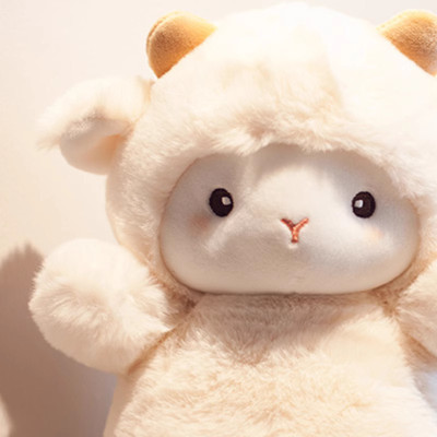 Gấu Bông Con Cừu Trắng Tuyệt Đẹp Mềm Mịn Siêu Dễ Thương (25cm) Hàng Xịn Loại 1 Cao Cấp, An Toàn Cho Trẻ Nhỏ