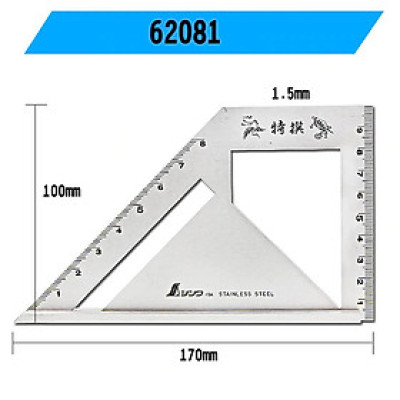 Thước eke đo góc Shinwa