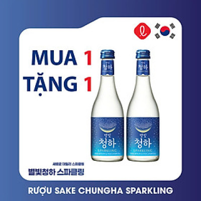 [MUA 1 TẶNG 1] RƯỢU SAKE CHUNGHA SPARKLING 7%