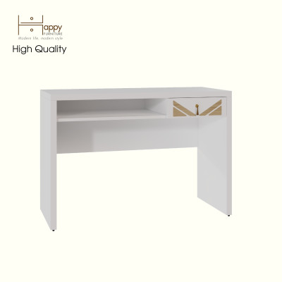 [Happy Home Furniture] CHARIS, Bàn trang điểm 1 ngăn kéo, 110cm x 45cm x 75cm ( DxRxC), BAN_067